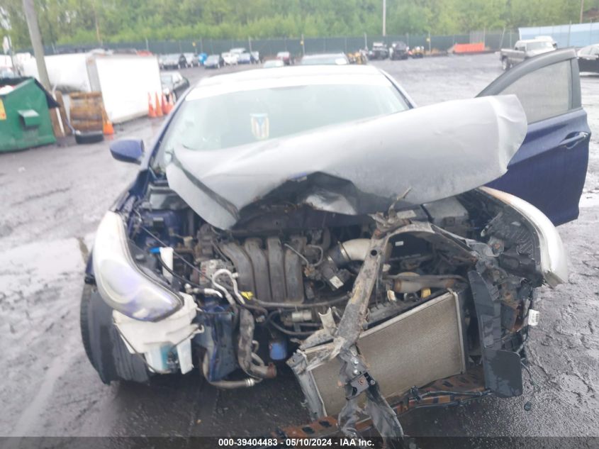 2012 Hyundai Elantra Gls VIN: 5NPDH4AEXCH072665 Lot: 39404483