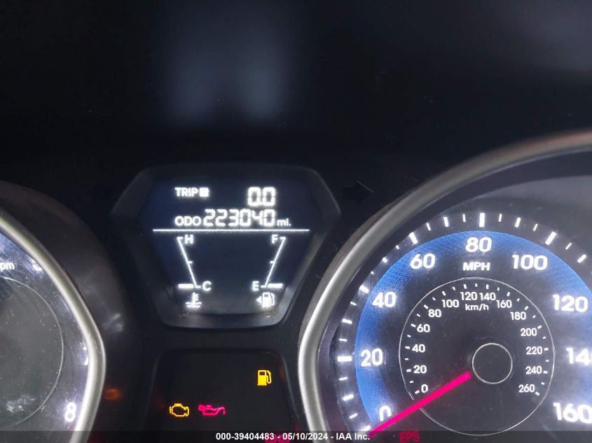 2012 Hyundai Elantra Gls VIN: 5NPDH4AEXCH072665 Lot: 39404483