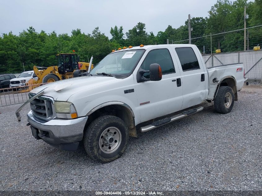 2004 Ford F-250 Lariat/Xl/Xlt VIN: 1FTNW21P54ED14862 Lot: 39404486