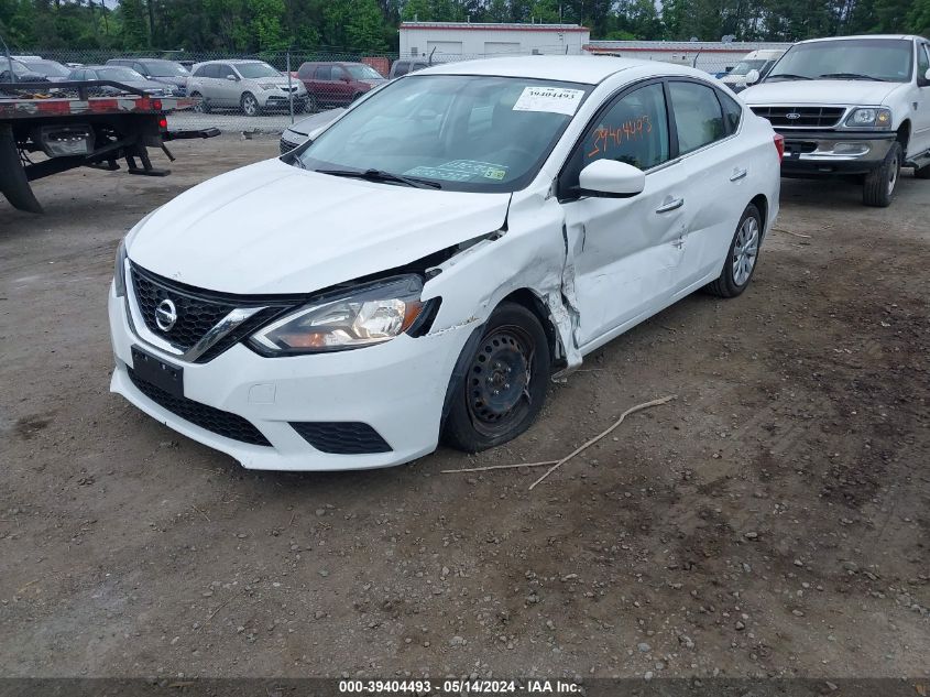 2017 Nissan Sentra Sv VIN: 3N1AB7AP6HY301718 Lot: 39404493