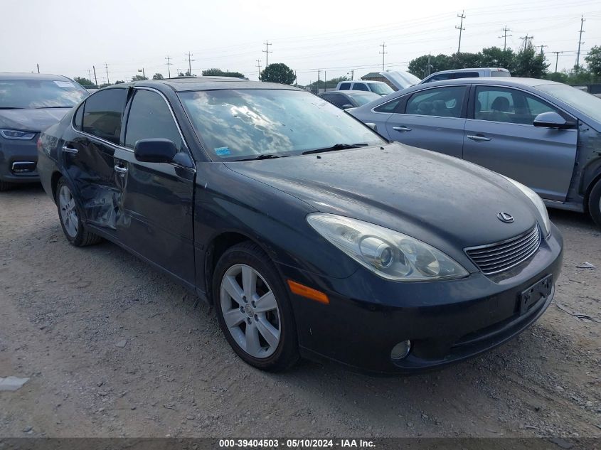 2005 Lexus Es 330 VIN: JTHBA30G755069457 Lot: 39404503