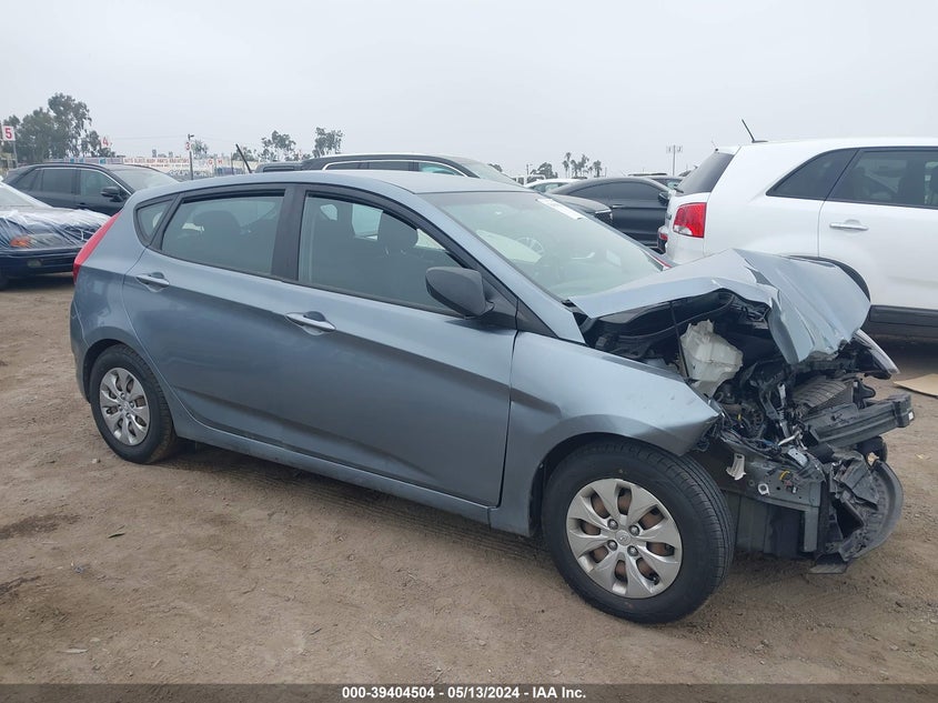 VIN KMHCT5AE2HU354727 2017 HYUNDAI ACCENT SE