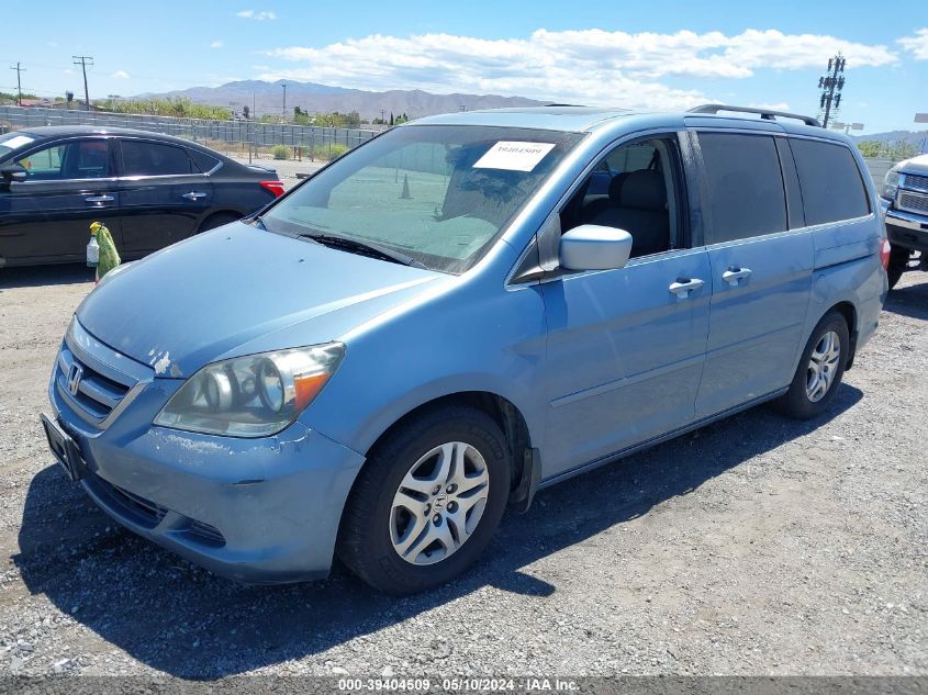 2006 Honda Odyssey Ex-L VIN: 5FNRL38666B101756 Lot: 39404509