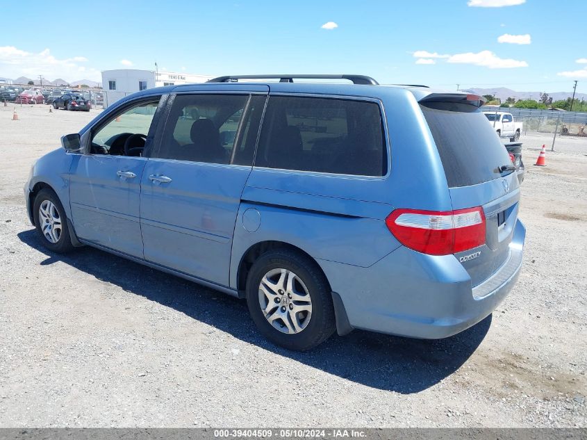 2006 Honda Odyssey Ex-L VIN: 5FNRL38666B101756 Lot: 39404509