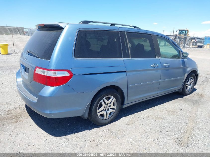 2006 Honda Odyssey Ex-L VIN: 5FNRL38666B101756 Lot: 39404509