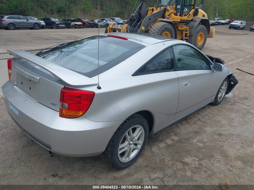 2000 Toyota Celica Gt VIN: JTDDR32T0Y0017201 Lot: 39404523