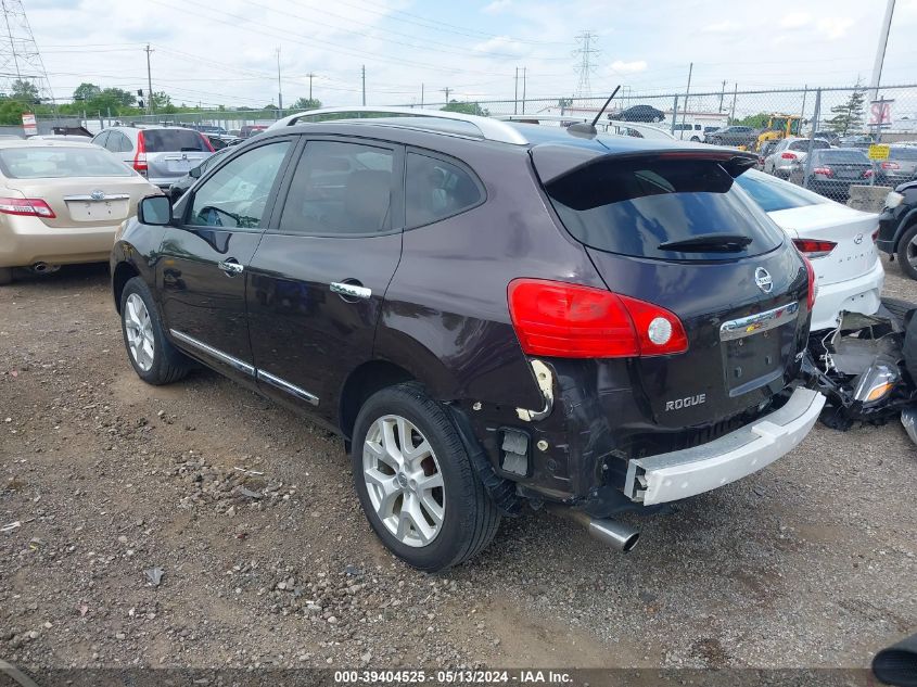 2011 Nissan Rogue Sv VIN: JN8AS5MV1BW278198 Lot: 39404525