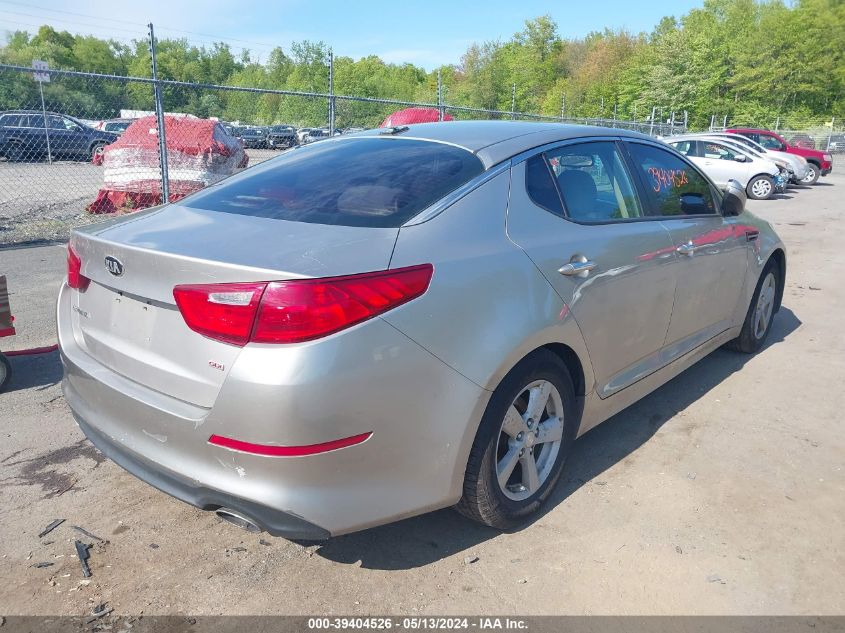 2015 Kia Optima Lx VIN: 5XXGM4A79FG470217 Lot: 39404526