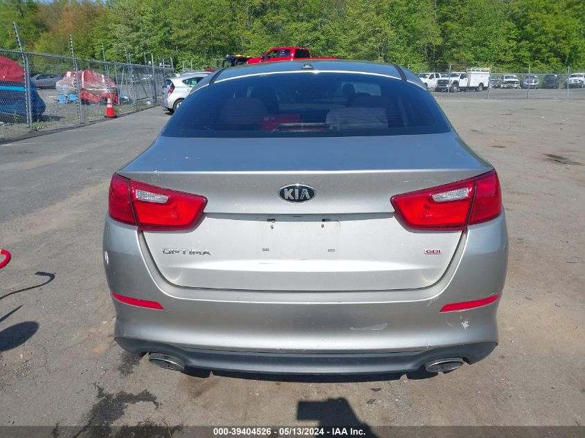 2015 Kia Optima Lx VIN: 5XXGM4A79FG470217 Lot: 39404526