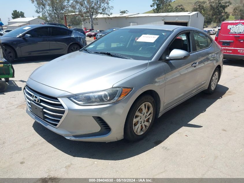 2017 Hyundai Elantra Se VIN: 5NPD74LF2HH201627 Lot: 39404530