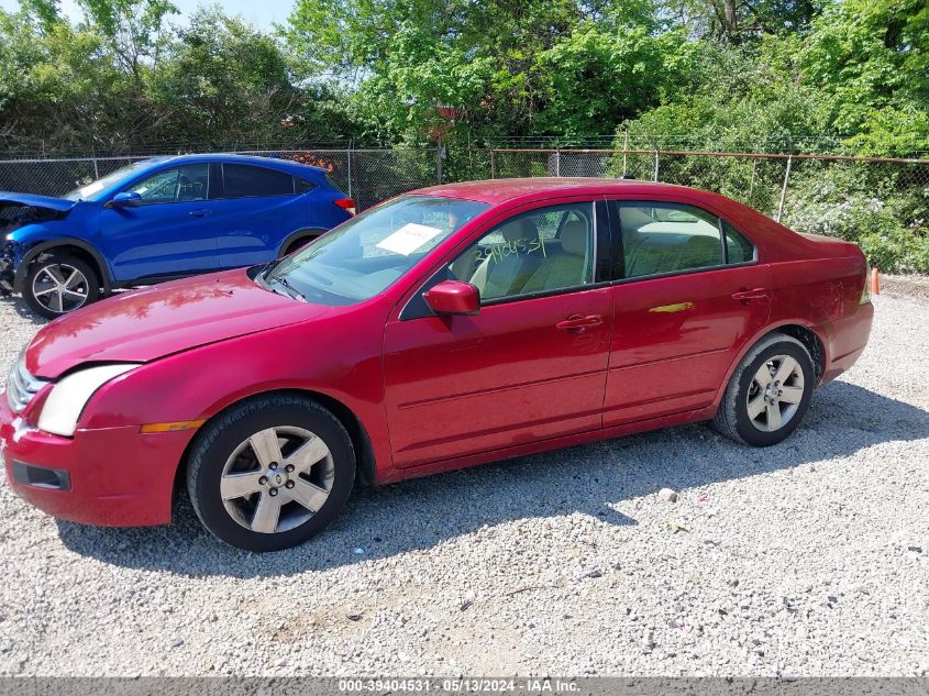 2008 Ford Fusion Se VIN: 3FAHP07Z78R186298 Lot: 39404531