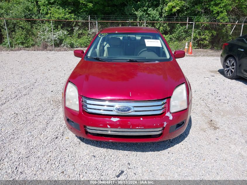 2008 Ford Fusion Se VIN: 3FAHP07Z78R186298 Lot: 39404531