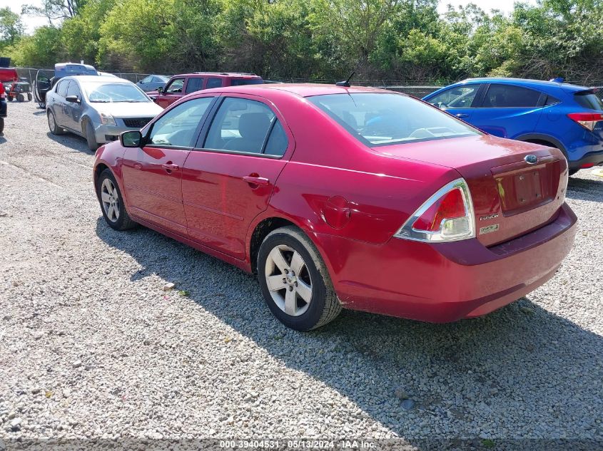 2008 Ford Fusion Se VIN: 3FAHP07Z78R186298 Lot: 39404531