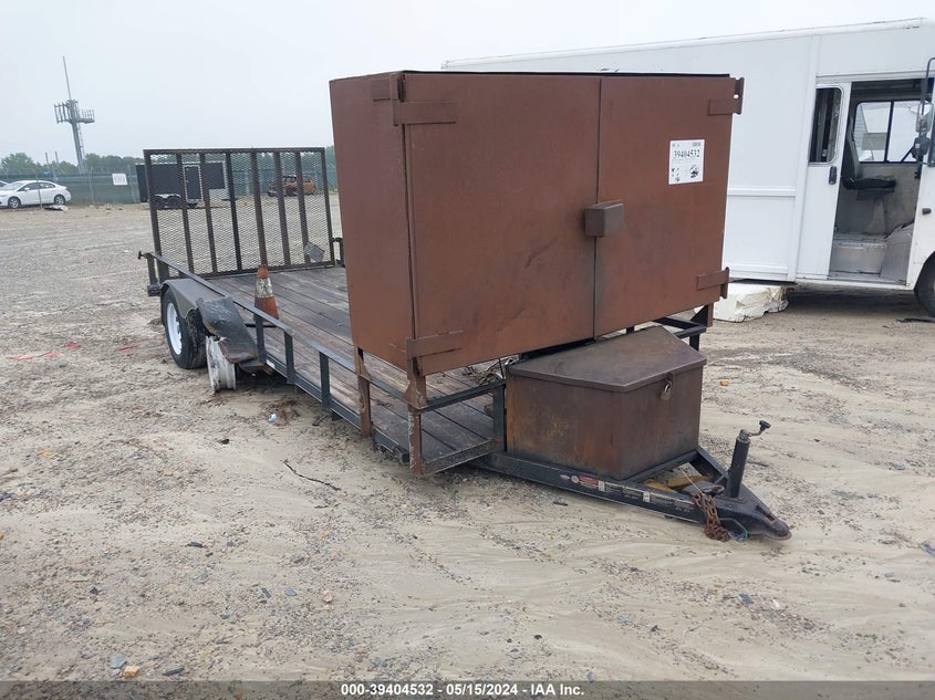 2000 TRAILER 16 FT X 6 FT X 10 FT TRAILER