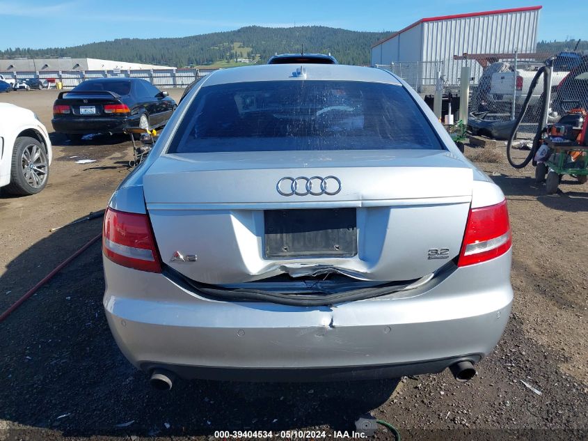 2005 Audi A6 3.2 VIN: WAUDG74F55N067320 Lot: 39404534