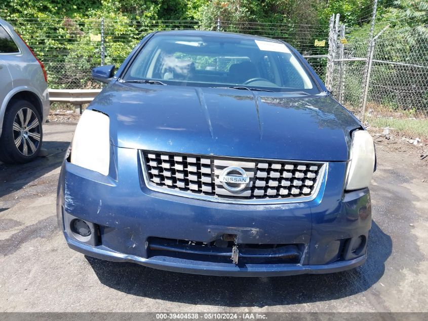 2007 Nissan Sentra 2.0S VIN: 3N1AB61E47L686653 Lot: 39404538