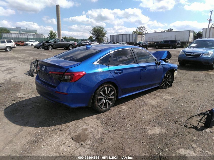 2022 Honda Civic Ex VIN: 2HGFE1F75NH320943 Lot: 40739862