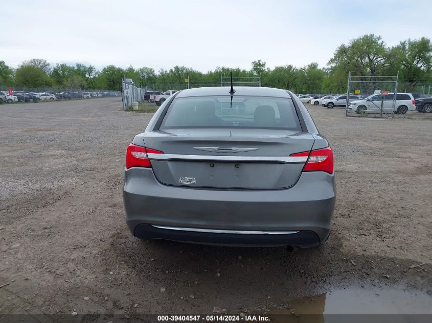 2012 Chrysler 200 Lx VIN: 1C3CCBAB9CN114168 Lot: 39404547