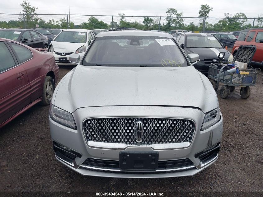 2018 Lincoln Continental Reserve VIN: 1LN6L9NP3J5617744 Lot: 39404548