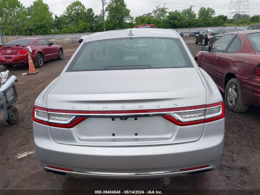 2018 Lincoln Continental Reserve VIN: 1LN6L9NP3J5617744 Lot: 39404548