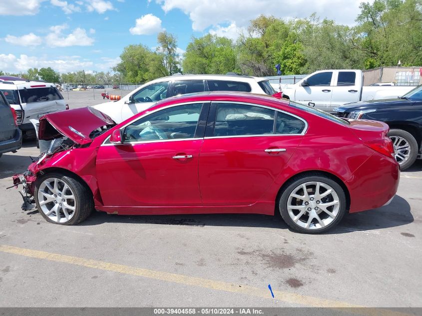 2012 Buick Regal Gs VIN: 2G4GV5GV9C9195553 Lot: 39404558