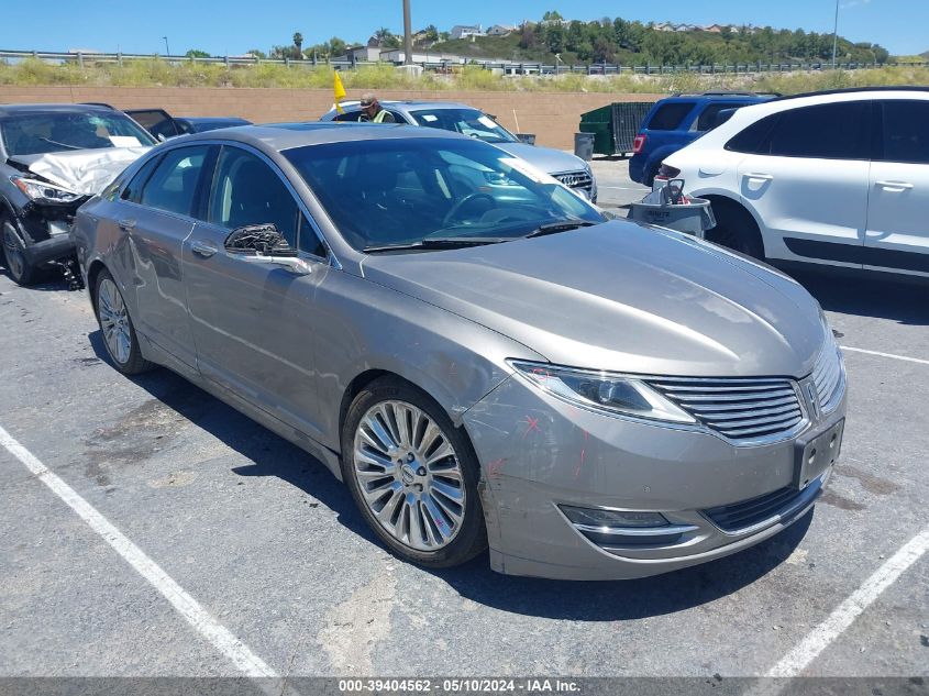 2016 Lincoln Mkz VIN: 3LN6L2GK7GR603442 Lot: 39404562