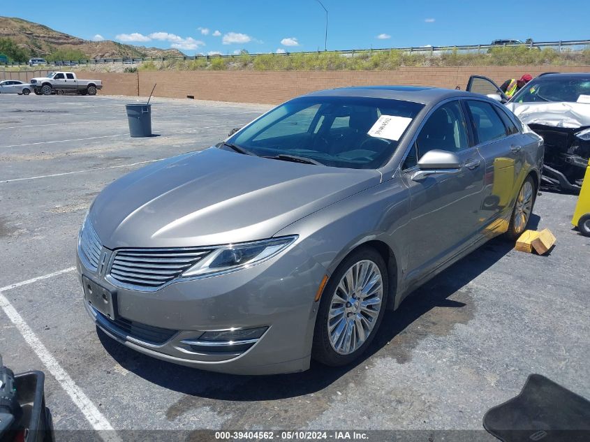 2016 Lincoln Mkz VIN: 3LN6L2GK7GR603442 Lot: 39404562