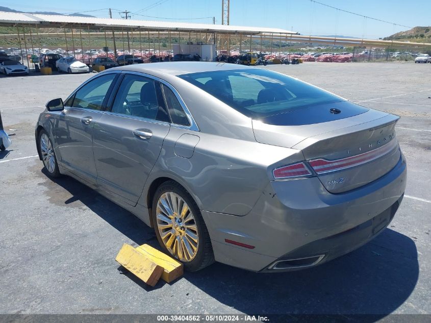 2016 Lincoln Mkz VIN: 3LN6L2GK7GR603442 Lot: 39404562