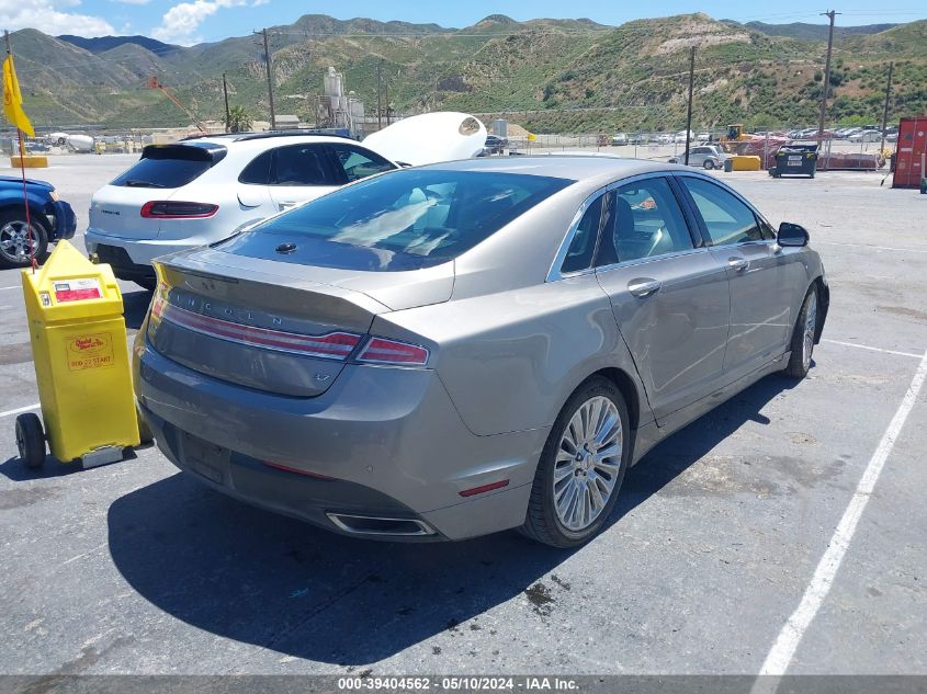 2016 Lincoln Mkz VIN: 3LN6L2GK7GR603442 Lot: 39404562