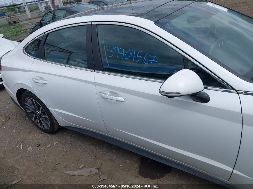 2022 Hyundai Sonata Limited VIN: KMHL34J26NA182540 Lot: 39404567