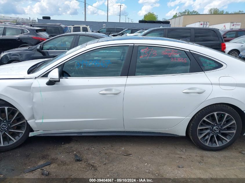 2022 Hyundai Sonata Limited VIN: KMHL34J26NA182540 Lot: 39404567