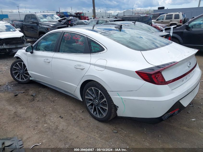 2022 Hyundai Sonata Limited VIN: KMHL34J26NA182540 Lot: 39404567