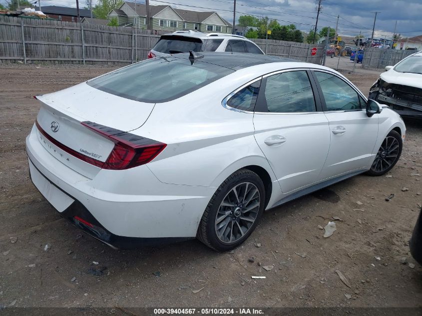 2022 Hyundai Sonata Limited VIN: KMHL34J26NA182540 Lot: 39404567