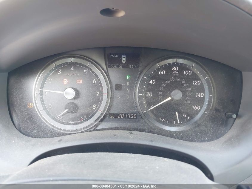 2008 Lexus Es 350 VIN: JTHBJ46G082189815 Lot: 39404581