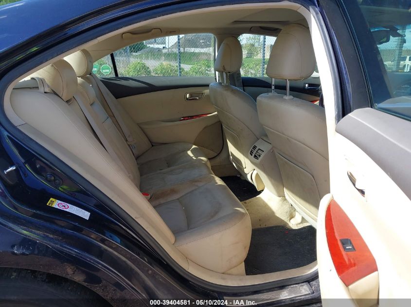 2008 Lexus Es 350 VIN: JTHBJ46G082189815 Lot: 39404581