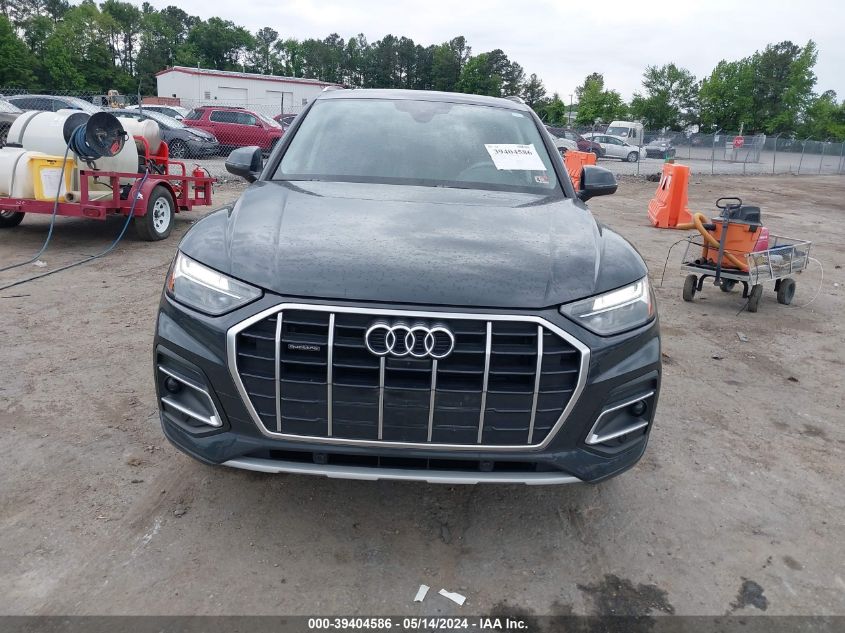 2021 Audi Q5 Premium Plus 45 Tfsi Quattro S Tronic VIN: WA1BAAFY5M2072020 Lot: 39404586