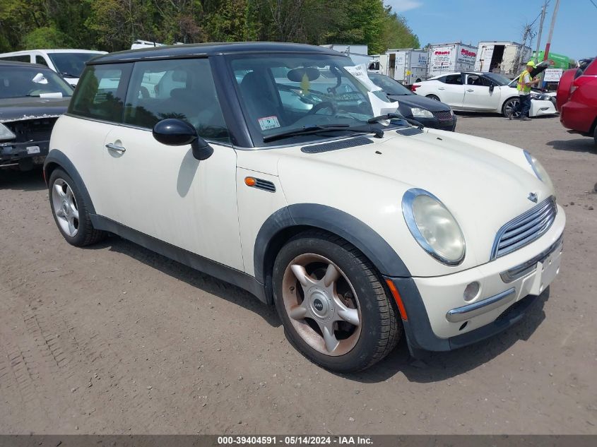 2003 Mini Cooper VIN: WMWRC33413TJ51444 Lot: 39404591