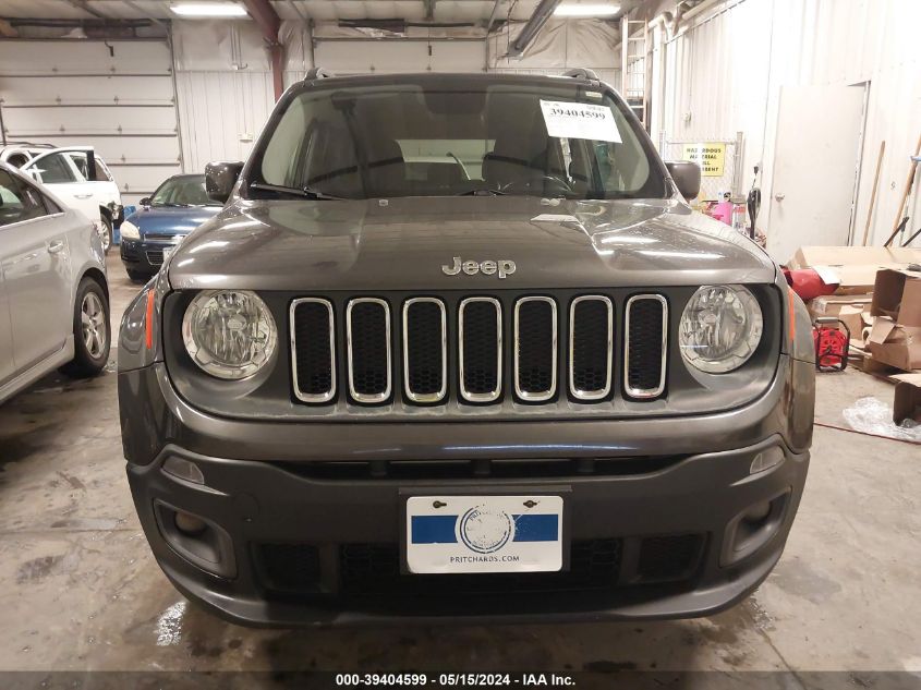 2017 Jeep Renegade Latitude 4X4 VIN: ZACCJBBB1HPE84660 Lot: 39404599