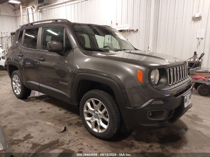 2017 Jeep Renegade Latitude 4X4 VIN: ZACCJBBB1HPE84660 Lot: 39404599