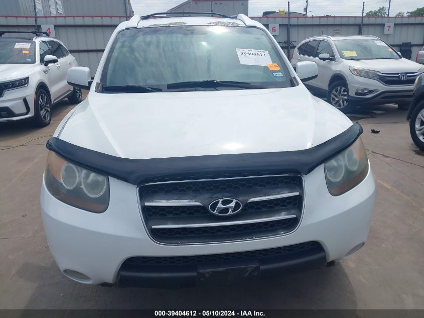 2007 Hyundai Santa Fe Limited/Se VIN: 5NMSH13E07H073040 Lot: 39404612