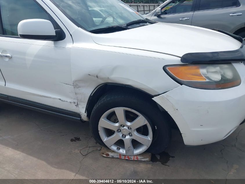 2007 Hyundai Santa Fe Limited/Se VIN: 5NMSH13E07H073040 Lot: 39404612