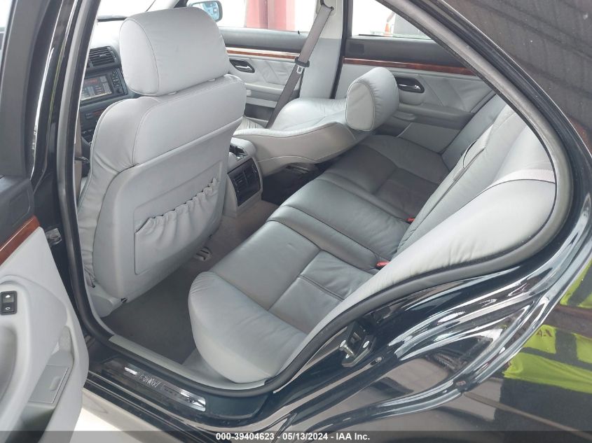 2001 BMW 540Ia VIN: WBADN634X1GM69977 Lot: 39404623