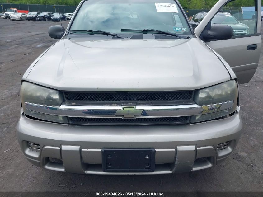 2002 Chevrolet Trailblazer Ls VIN: 1GNDT13S722402138 Lot: 39404626