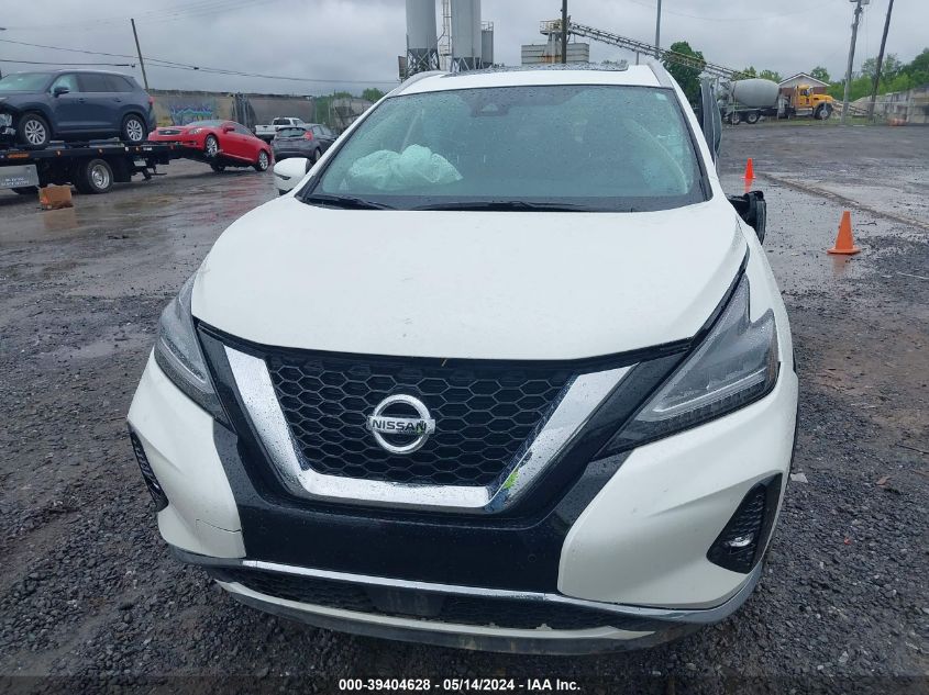 2021 Nissan Murano Platinum Intelligent Awd VIN: 5N1AZ2DS8MC117326 Lot: 39404628