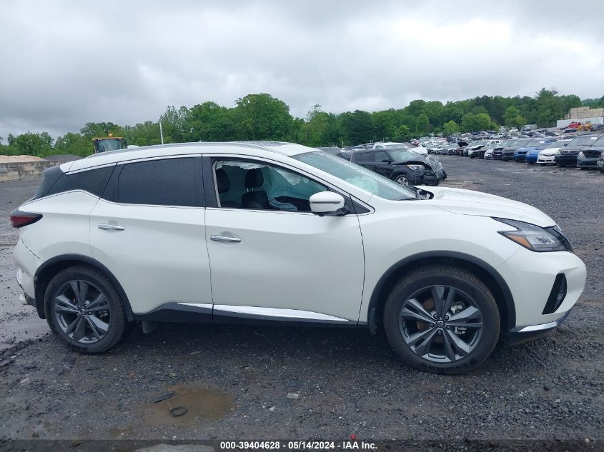 2021 Nissan Murano Platinum Intelligent Awd VIN: 5N1AZ2DS8MC117326 Lot: 39404628
