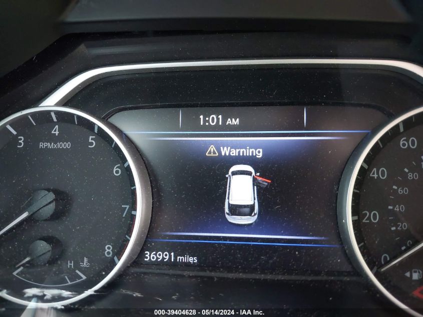 2021 Nissan Murano Platinum Intelligent Awd VIN: 5N1AZ2DS8MC117326 Lot: 39404628