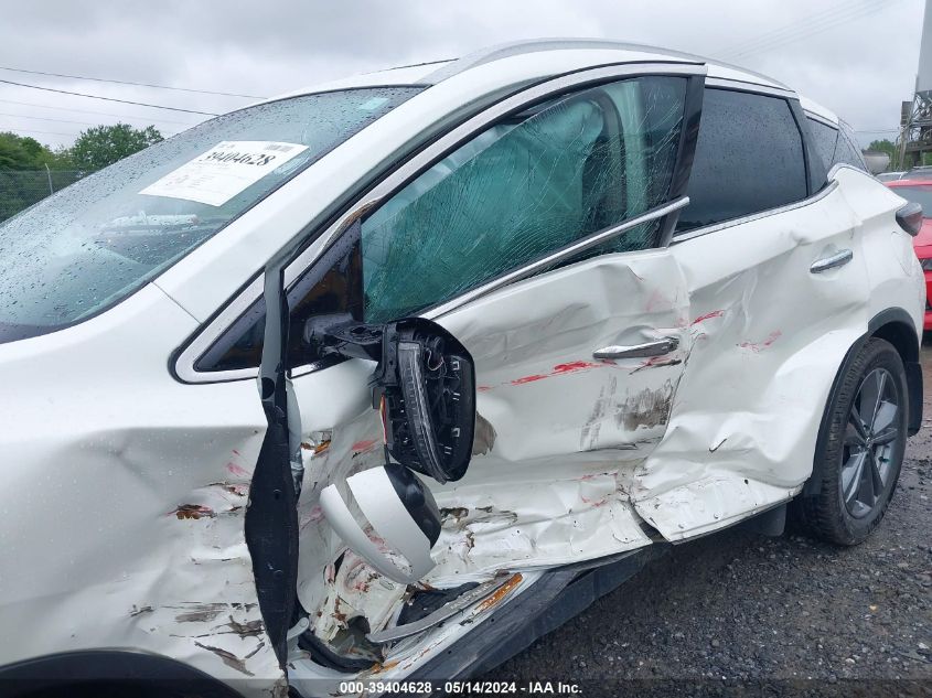 2021 Nissan Murano Platinum Intelligent Awd VIN: 5N1AZ2DS8MC117326 Lot: 39404628