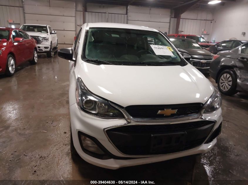 2020 Chevrolet Spark Fwd Ls Automatic VIN: KL8CB6SA0LC463610 Lot: 39404630