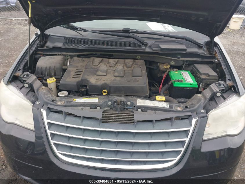 2010 Chrysler Town & Country Touring Plus VIN: 2A4RR8DX6AR357509 Lot: 39404631