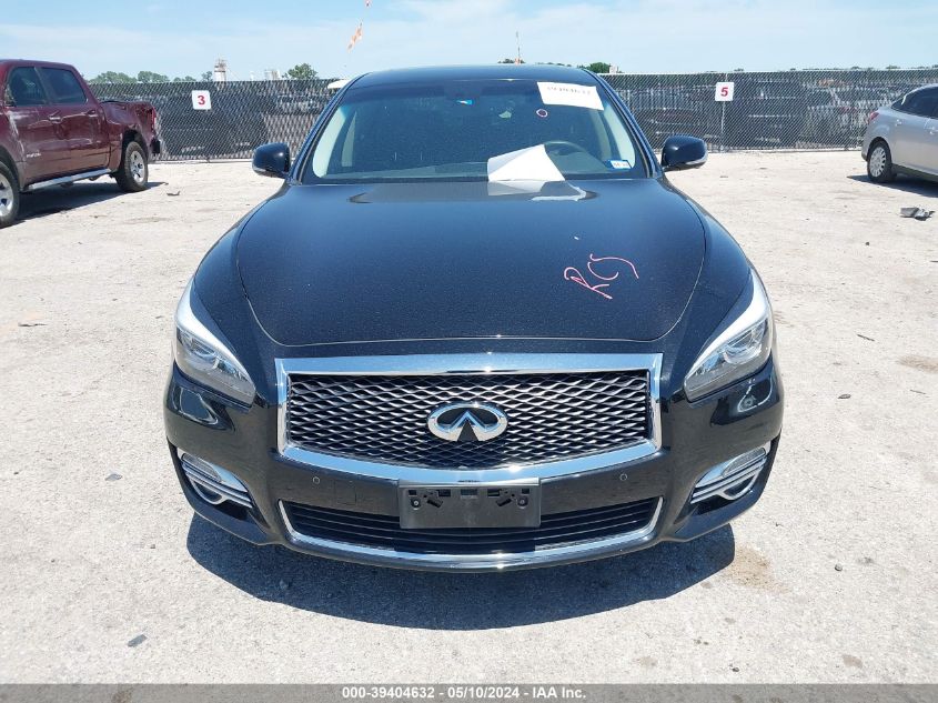 2018 Infiniti Q70L 3.7 Luxe VIN: JN1BY1PP5JM330160 Lot: 39404632